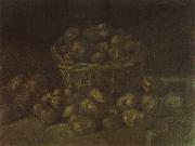 Vincent Van Gogh Still life with a Basket of Potatoes (nn04) Sweden oil painting artist